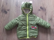NOWA kurteczka zimowo-jesienna 5.10.15 z liskiem, zielona, rozmiar 80