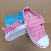 Trampki dziecięce dziewczęce 36 na rzepy nowe