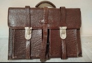 Torba męska skórzana  dawnych lat 