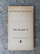 książka "Listy do pani Z" Kazimierz Brandys