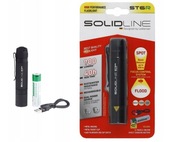 Mocna Latarka LED Ledlenser Solidline ST6R Black 900 lm mała