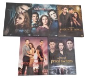 Saga Zmierzch Filmy DVD Komplet 1-5 Twilight Lektor PL Wydanie Książkowe
