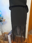 Spódnica efektowna z fredzlami 