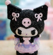 figurka diamencikowa dyi kuromi dla dziewczynki