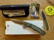 Nóż składany Taylor Martin Civivi Clingman Micarta - Green