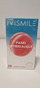 Ivismile Peach brzoskwiniowe paski wybielające 28 sztuk