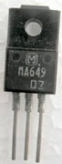 MA649 2x5A (10A) 200V DIODA SZYBKA WSPÓLNA KATODA MATSUSHITA