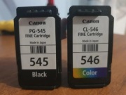 Nowe tusze zestaw Canon PG 545+CL 546 oryginalne