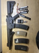 Replika karabinka Daniel Defense MK18 SA-E19 EDGE 2.0 GATE ASTER zestaw