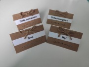 Winietki rustykalne boho 1 szt