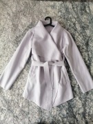 Popielaty płaszcz AVANTI