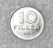 Moneta WĘGRY 10 FILLER 1986