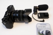Fujifilm X-E3 + obiektyw Fujinon XF 18-55mm+ lampa + mikrofon statyw karta