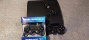 PS3 Slim 250gb - 2 pady - przerobiona CFW - uruchamia gry z ps3,ps1,ps2,psp