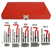 Zestaw do naprawy gwintów M5-M12 narzynki 
