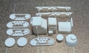Samochód pancerny WZ.28 (wczesny) 1:72 wydruk 3D