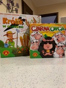 Gry x2 KRÓLIK W OGRODZIE + CZARNA OWCA