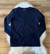 Granatowa bluzka longsleve Tommy Hilfiger XS