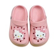 Nowe piankowe dziecięce chodaki klapki typu crocs Hello Kitty 16,3 cm