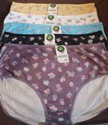 Komplet majtek bambusowych 7/8 XL-zestaw 5 par 