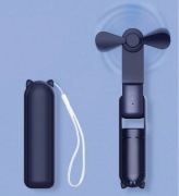 Mini Wentylator Ręczny USB Składany Przenośny 3 Tryby Prędkości