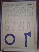 Żaglówka Pirat kompletne plany wydane przez PZŻ