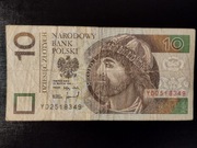 Banknot 10 złotych seria YD z 1994 fajny YD2518349