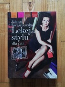 książka "Lekcja stylu dla par" Jolanta Kwaśniewska 