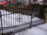 Brama kuta dwuskrzydłowa wjazdowa