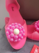 Baleriny damskie gumowe