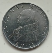 Watykan - JAN XXIII - 100 lirów - 1960r.