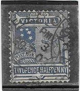 ANGLIA KOLONIE VICTORIA TWO PENCE HALFPENNY