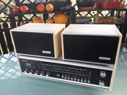 Amplituner Stereo Vintage REMA Arietta  kolumny Rema-Box 730 PRL DDR. 