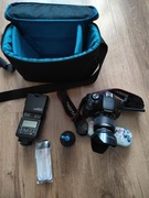 Aparat canon eos 600d wraz z akcesoriami 