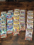 AŻ 23 ORYGINALNE OPAKOWANIA I NOWE. Pokémon Karmesin & Purpur 