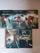Przeczucia, komplet, tomy 1-5, Amy A. Bartol, nieuniknione + 4