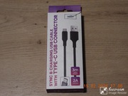 SETTY KABEL USB - USB-C 3M 2A czarny NOWY