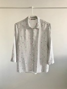 Koszula biała w geometryczne wzory Orsay