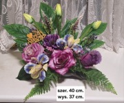 Dzień Babci I Dziadka,  stroik nagrobny obciążony