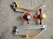 Reduktor gazowy na 2 butle. Używany. Stan dobry. 