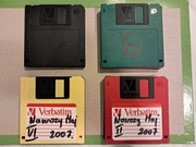 Dyskietki Verbatim DataLife MF 2HD 10 sztuk / Dokładnie Przetestowane !