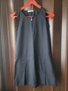 Granatowa elegancka sukienka  