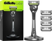 Gillette Labs maszynka do golenia na mokro dla mężczyzn + 3 ostrza gratis