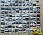 Historyjki obrazki z gumy TURBO 99 sztuk guma PRL