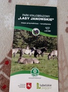 Lasy Janowskie mapa 