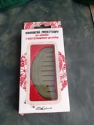 Grzebień jadeitowy do masażu i rozczesywania wlosow stara mydlarnia 