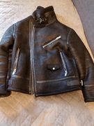 Kurtka męska kurtka kożuch ramoneska 