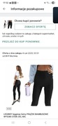 LEGINSY legginsy Getry PRĄŻEK BAMBUSOWE WYSOKI STAN 3XL/4XL