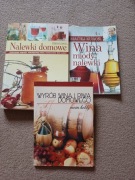 książki domowe nalewki wina piwa