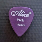 Kostka do gitary elektrycznej Alice Pick 1.50 mm fioletowa